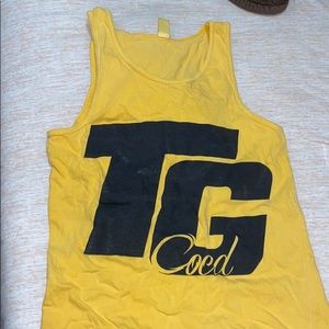 TGLC Top Gun Large Coed Cheer Tank